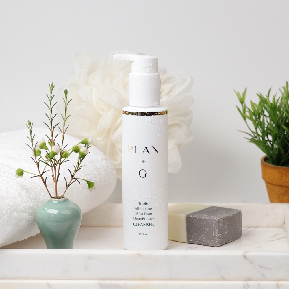 PLAN de G Triple All-in-One Oil to Foam Clean beauty Cleanser - obrazek 4